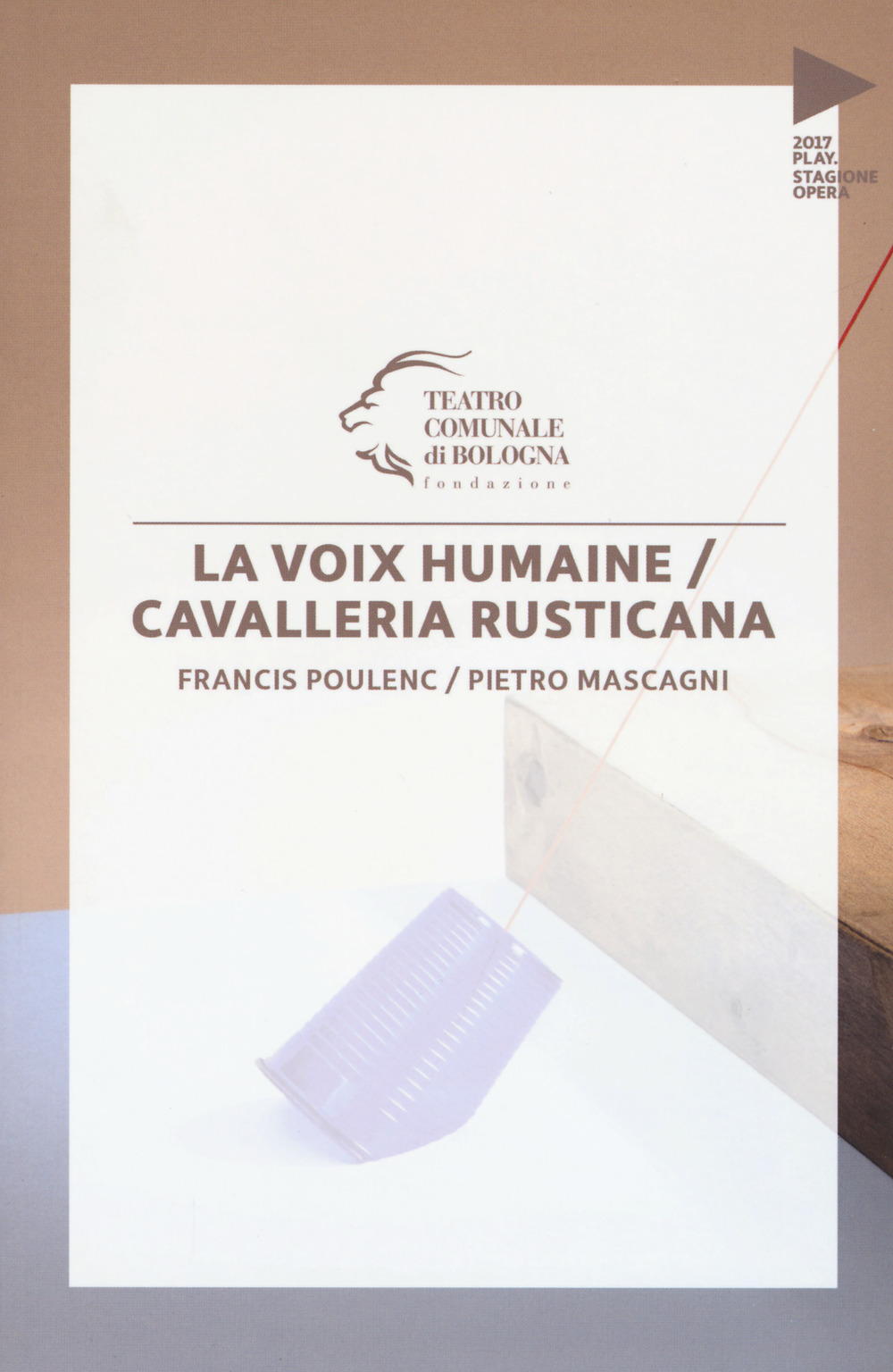 Francis Poulenc. Pietro Mascagni. La voix humaine. Cavalleria rusticana