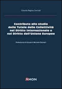 Contributo allo studio della tutela delle collettività nel diritto internazionale e nel diritto dell'Unione Europea