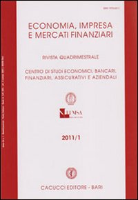 Economia, imprese e mercati finanziari. Rivista quadrimestrale (2011). Vol. 1