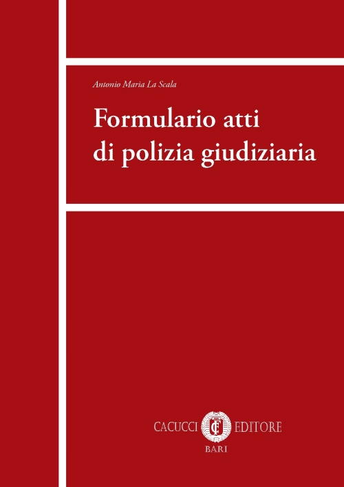 Formulario atti di polizia giudiziaria