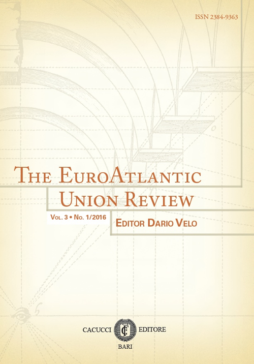 The EuroAtlantic union review (2016). Vol. 3/1