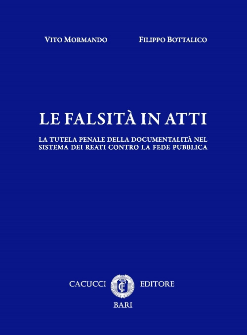 Le falsità in atti