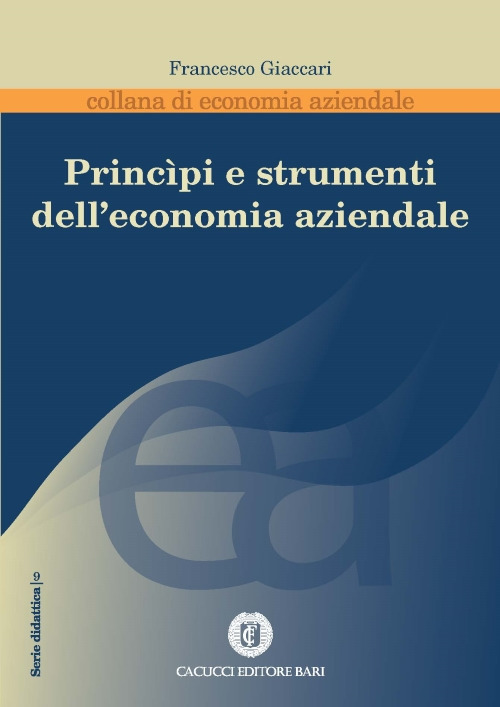 Principi e strumenti dell'economia aziendale