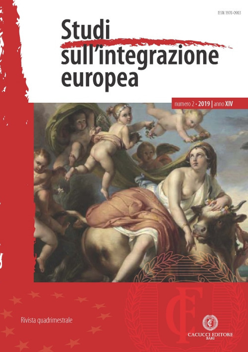 Studi sull'integrazione europea (2019). Nuova ediz.. Vol. 2