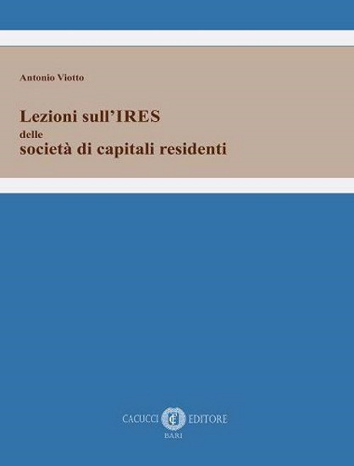 Lezioni sull'IRES delle società di capitali residenti