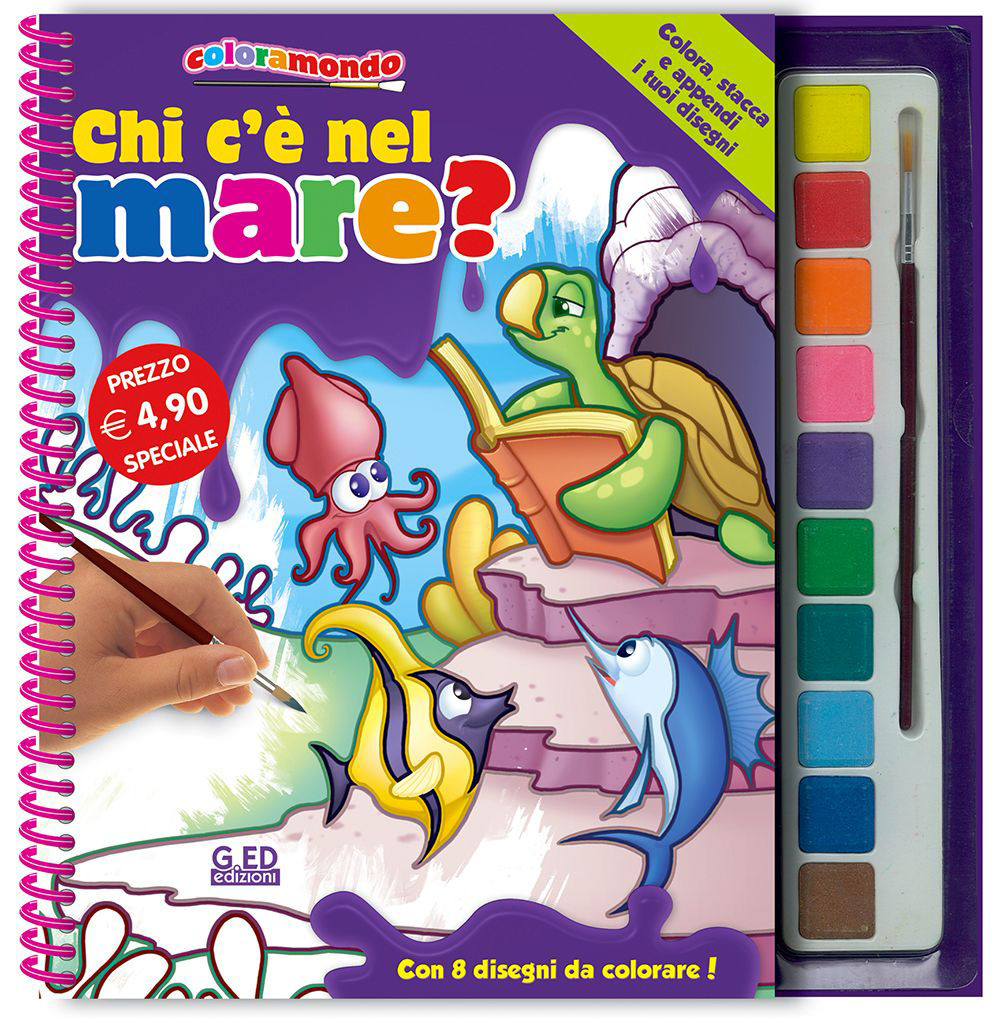 Chi c'è nel mare? Ediz. illustrata