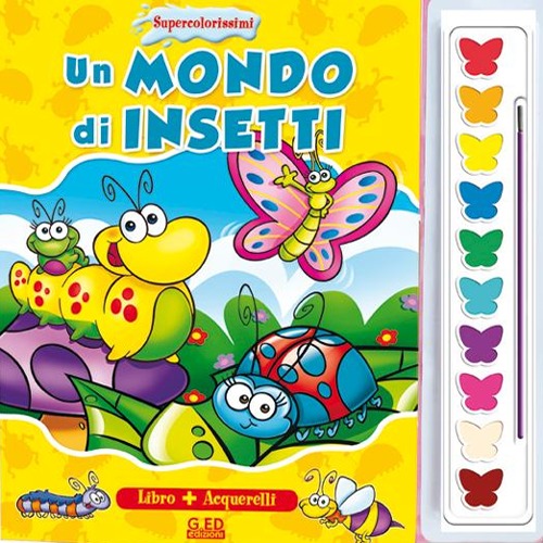 Un mondo di insetti. Supercolorissimi. Ediz. illustrata. Con gadget