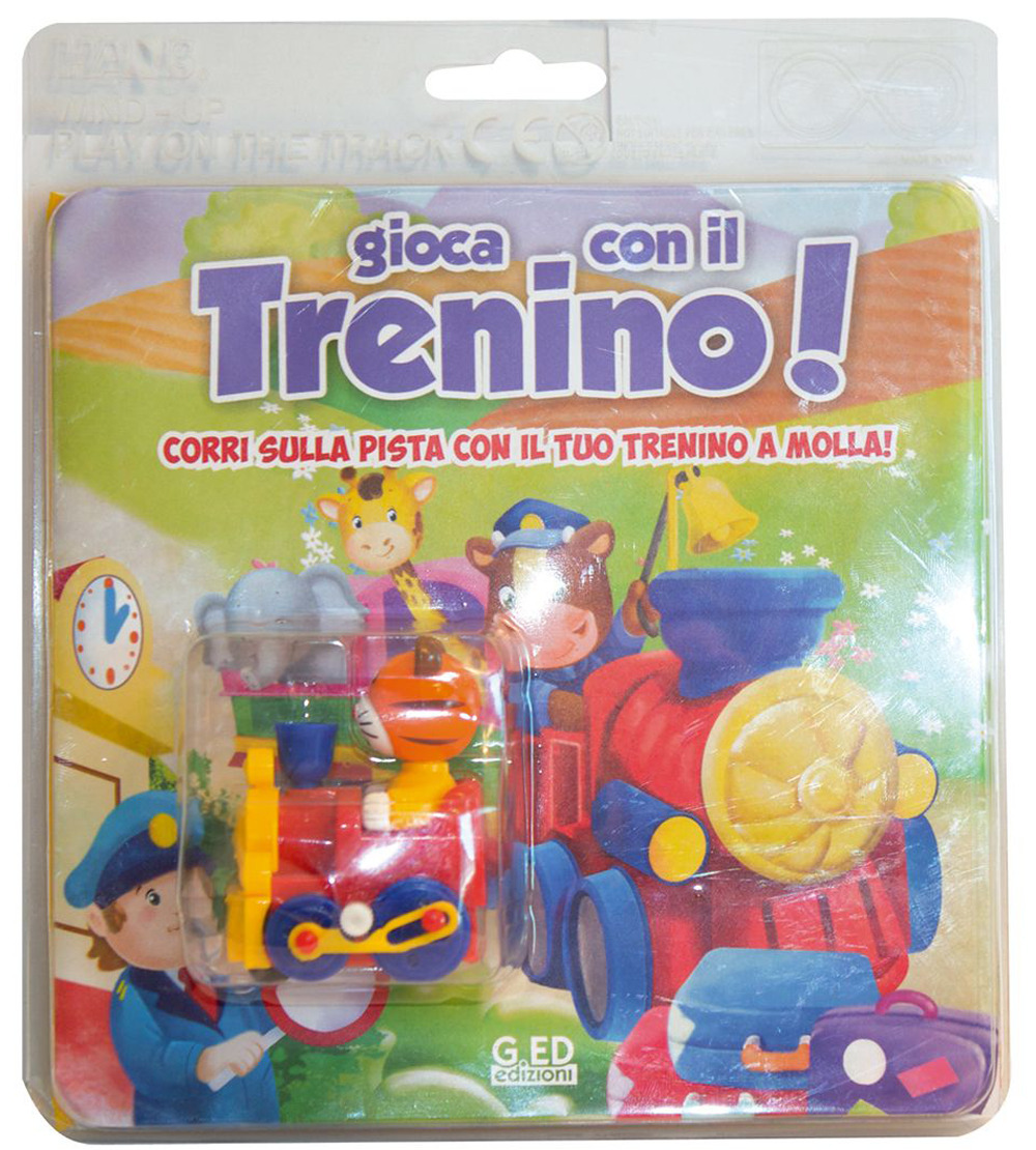 Gioca con il trenino! Corri sulla pista con il tuo trenino a molla! Ediz. illustrata. Con gadget