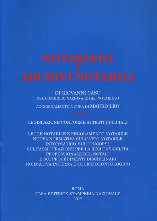 Notariato e archivi notarili