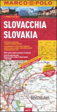 Slovacchia 1:200.000. Ediz. multilingue