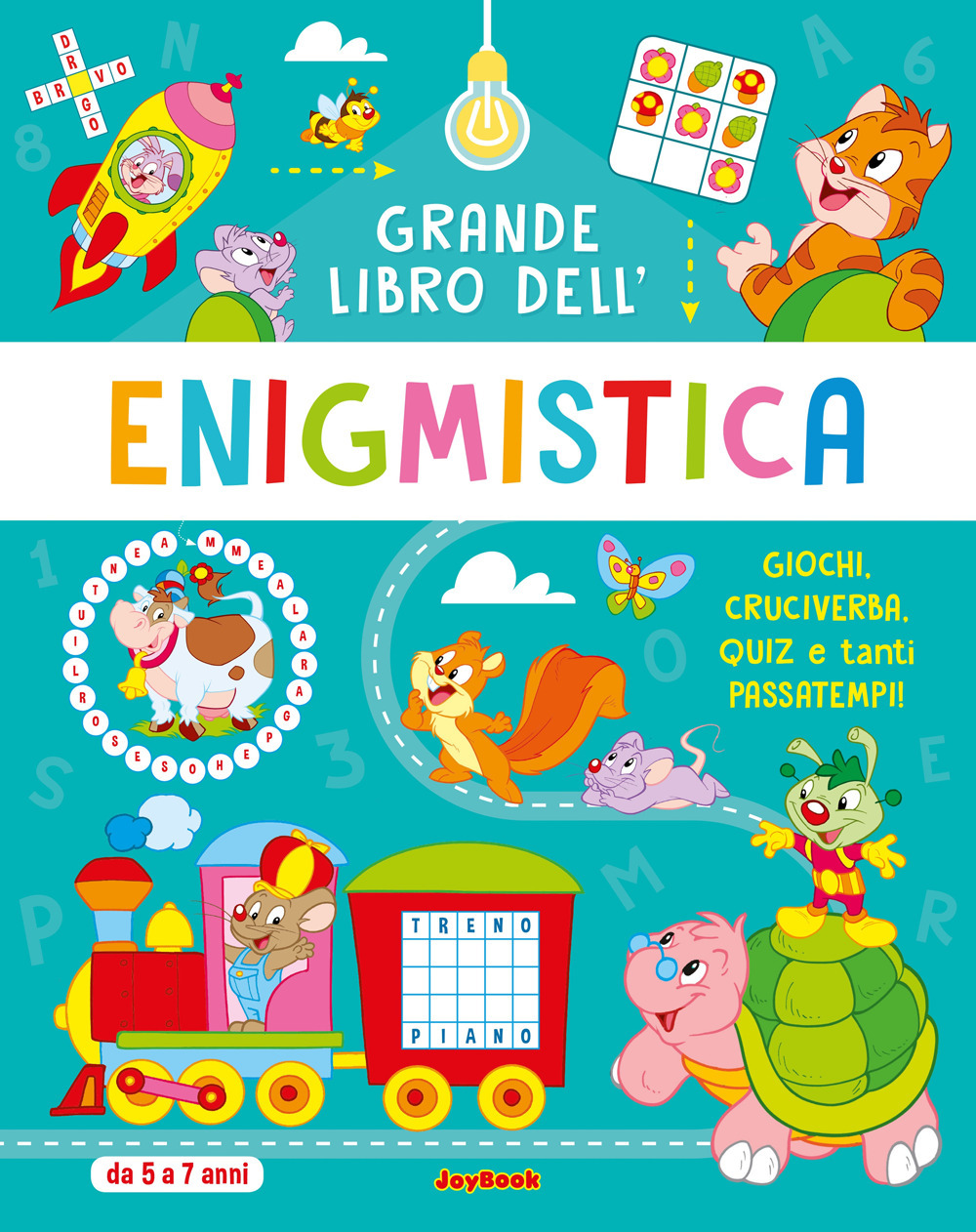 Grande libro dell'enigmistica 5-7 anni