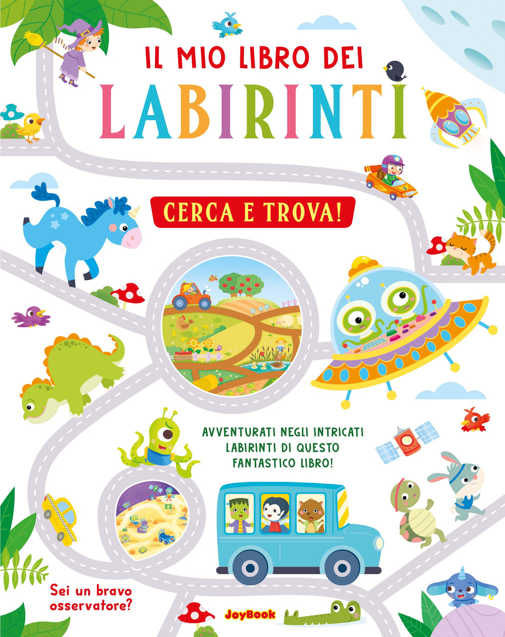 Il mio libro dei labirinti. Cerca e trova! Ediz. a colori