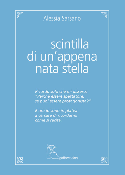 Scintilla di un'appena nata stella