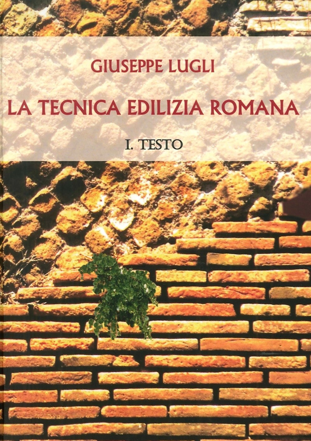 La tecnica edilizia romana con particolare riguardo a Roma e Lazio