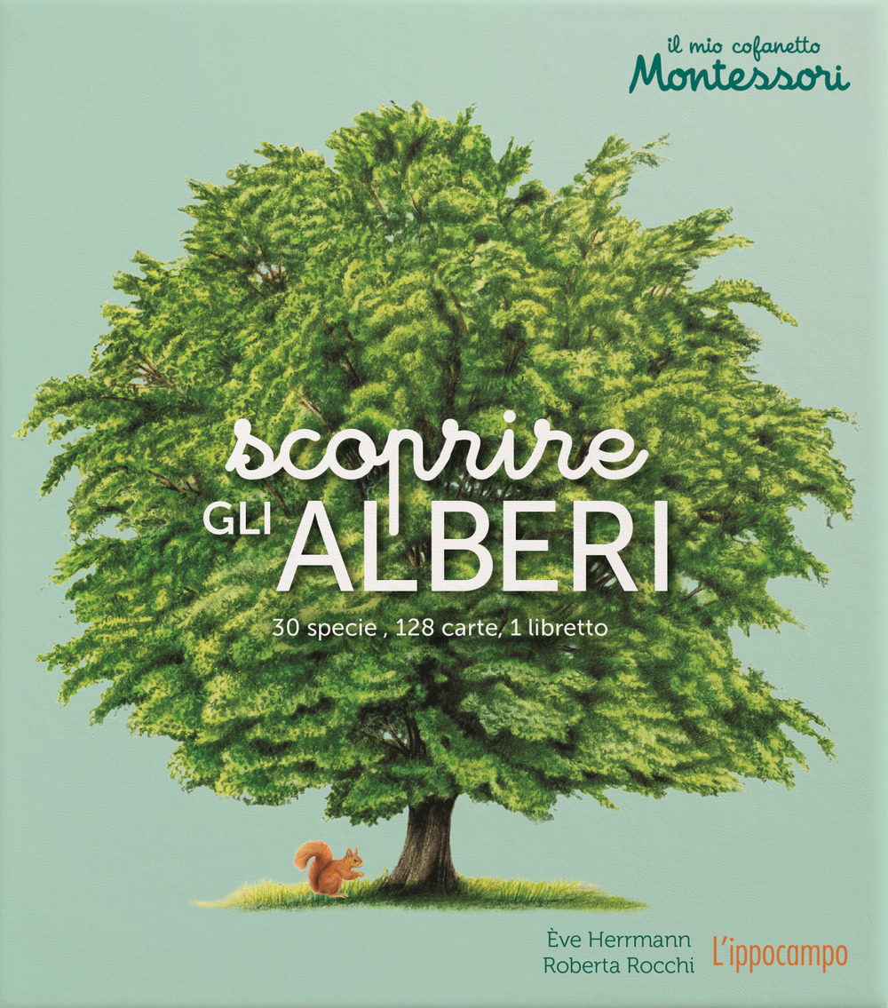 Scoprire gli alberi. Il mio cofanetto Montessori. Ediz. illustrata. Con 128 Carte