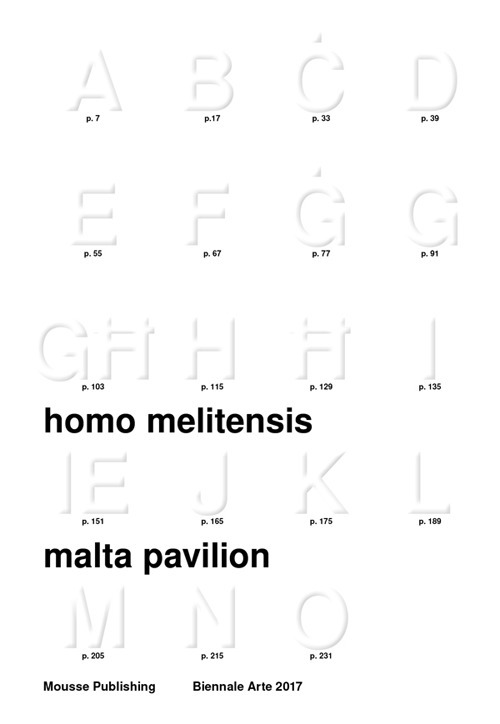 Homo Melitensis: an incomplete inventory in 19 chapters. Ediz. illustrata