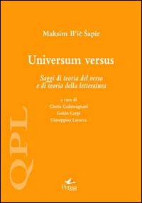 Universum versus. Saggi di teoria del verso e di teoria della letteratura