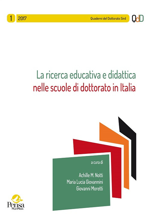 La ricerca educativa e didattica nelle scuole di dottorato in Italia (2018)