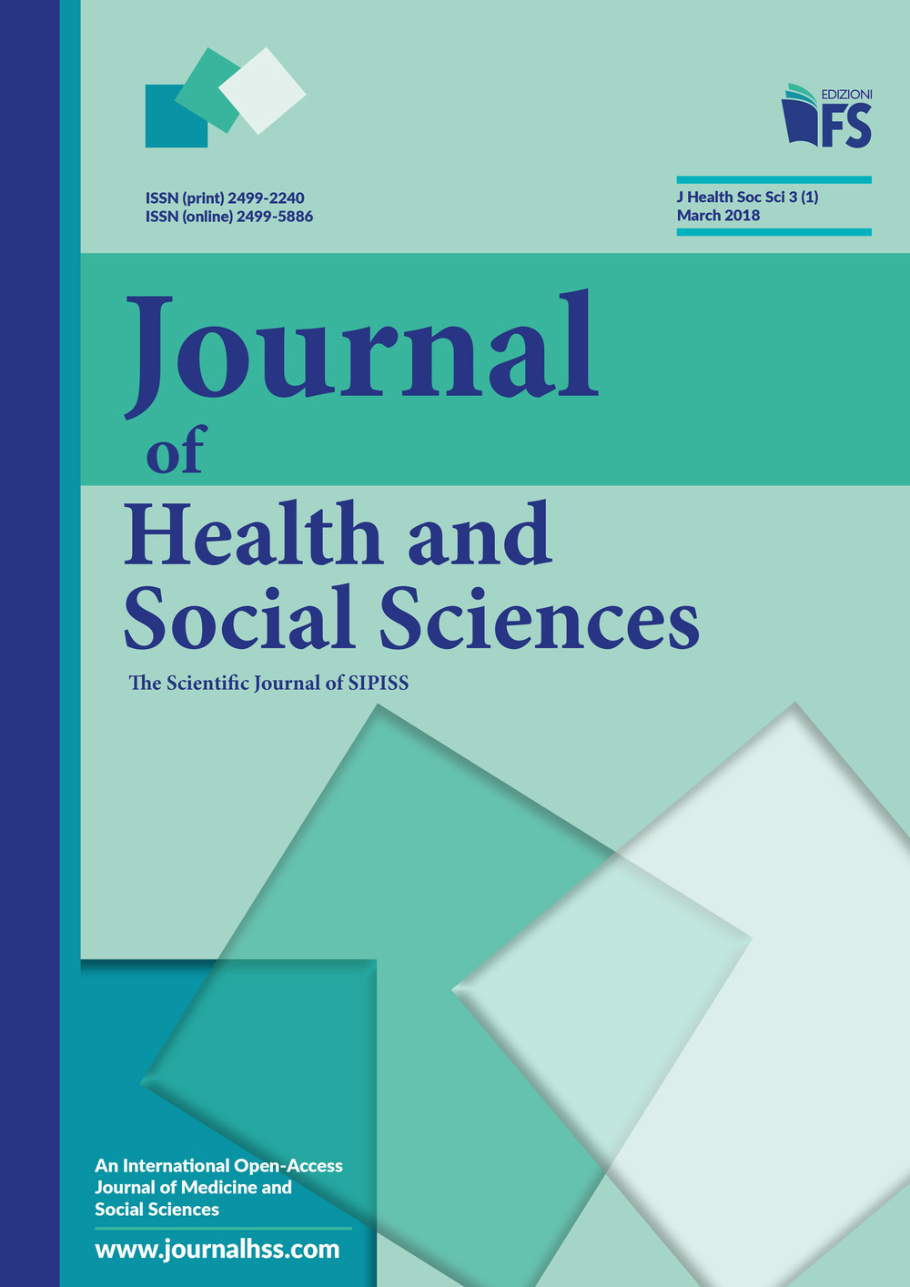 Journal of health and social sciences (2018). Vol. 1: March