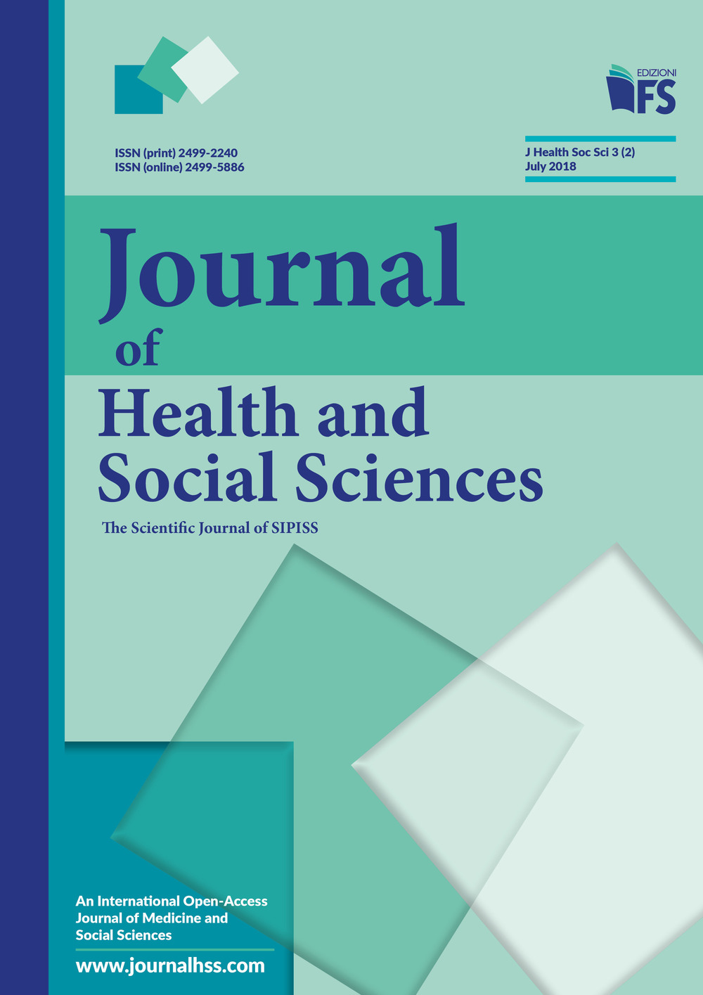 Journal of health and social sciences (2018). Ediz. integrale. Vol. 2: July