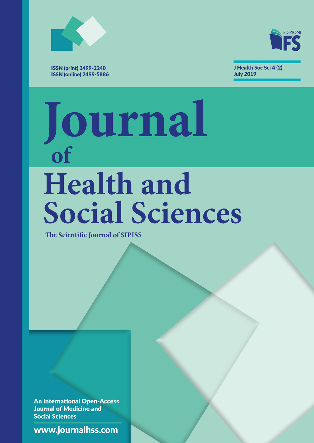 Journal of health and social sciences (2019). Vol. 2: July