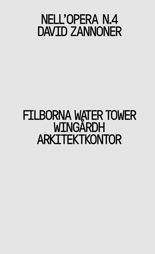 Filborna Water Tower. Wingardh Arkitektkontor