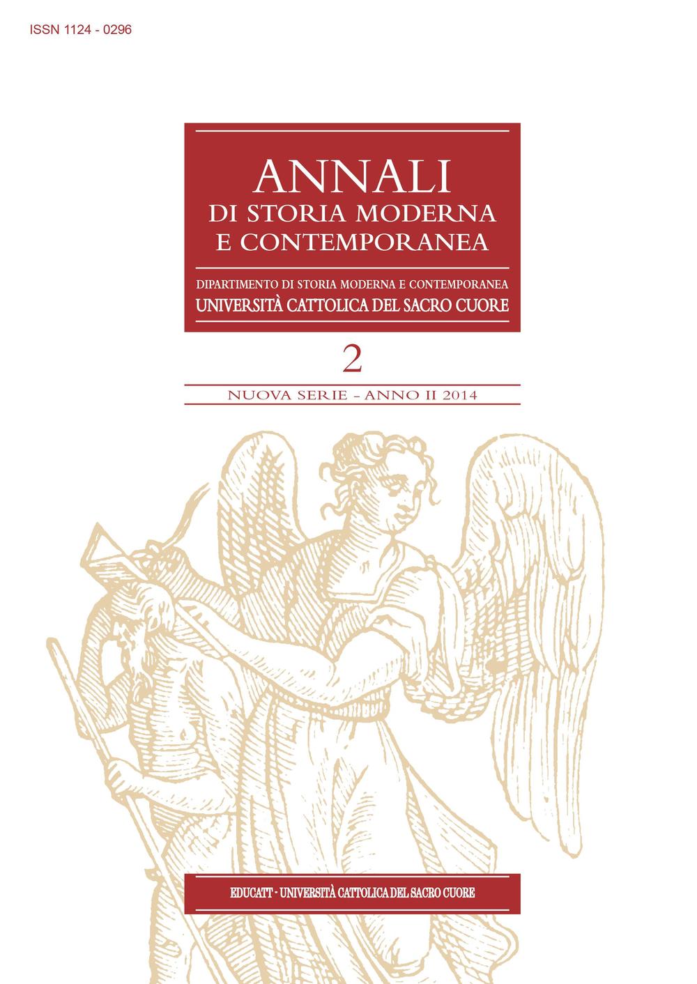 Annali di storia moderna e contemporanea (2014). Vol. 2