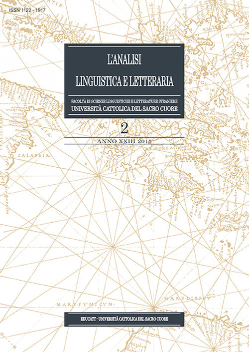 L'analisi linguistica e letteraria (2015). Vol. 2