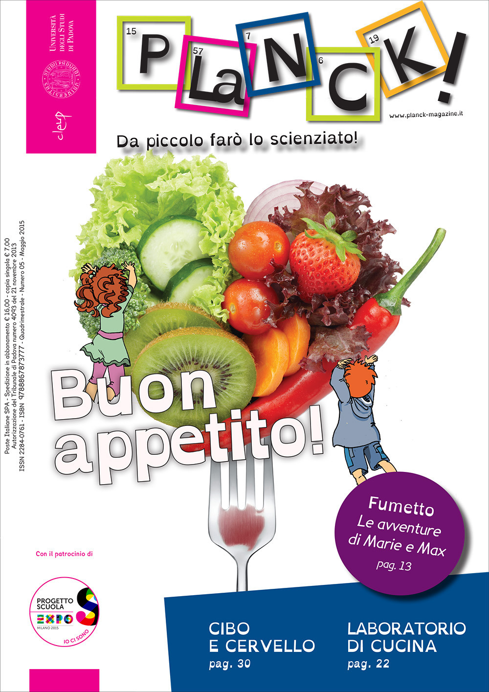 PLaNCK! Ediz. italiana e inglese (2015). Vol. 5: Buon appetito/Enjoy your meal!