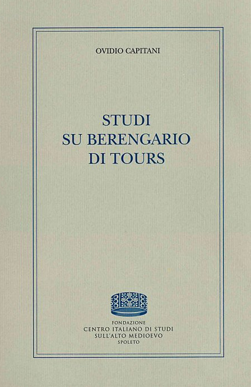 Studi su Berengario di Tours