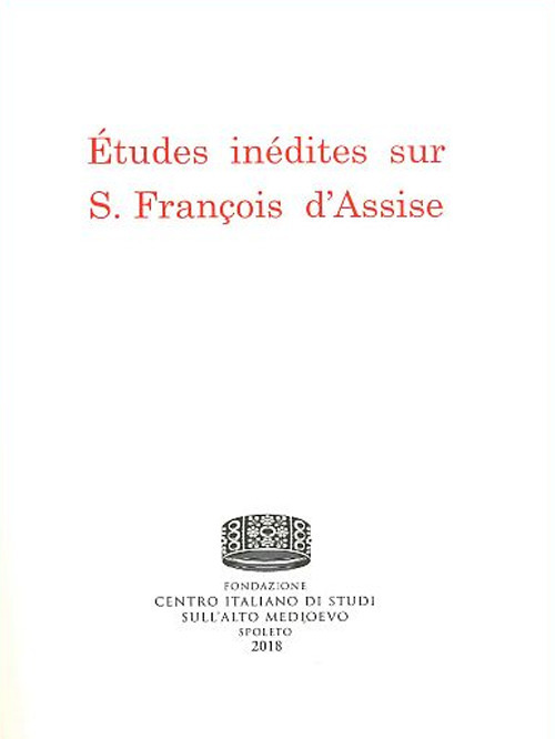 Études inédites sur s. François d'Assise