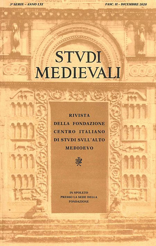 Studi medievali (2020). Vol. 2