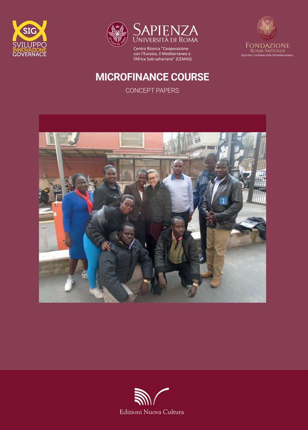 Microfinance course. Concept papers