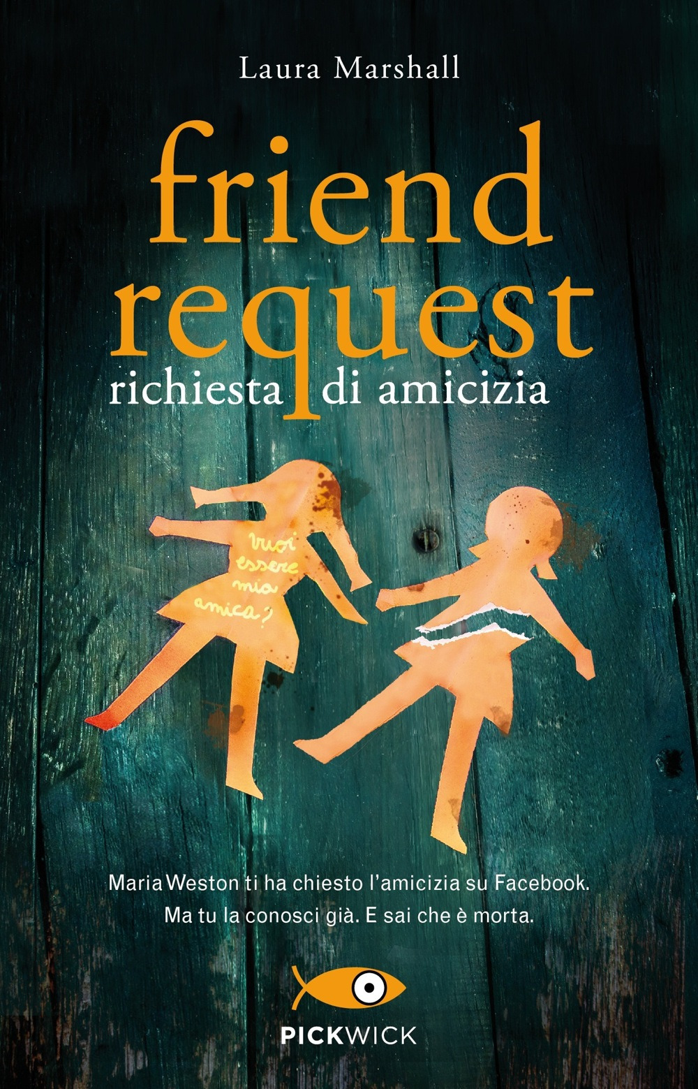 Friend request. Richiesta di amicizia