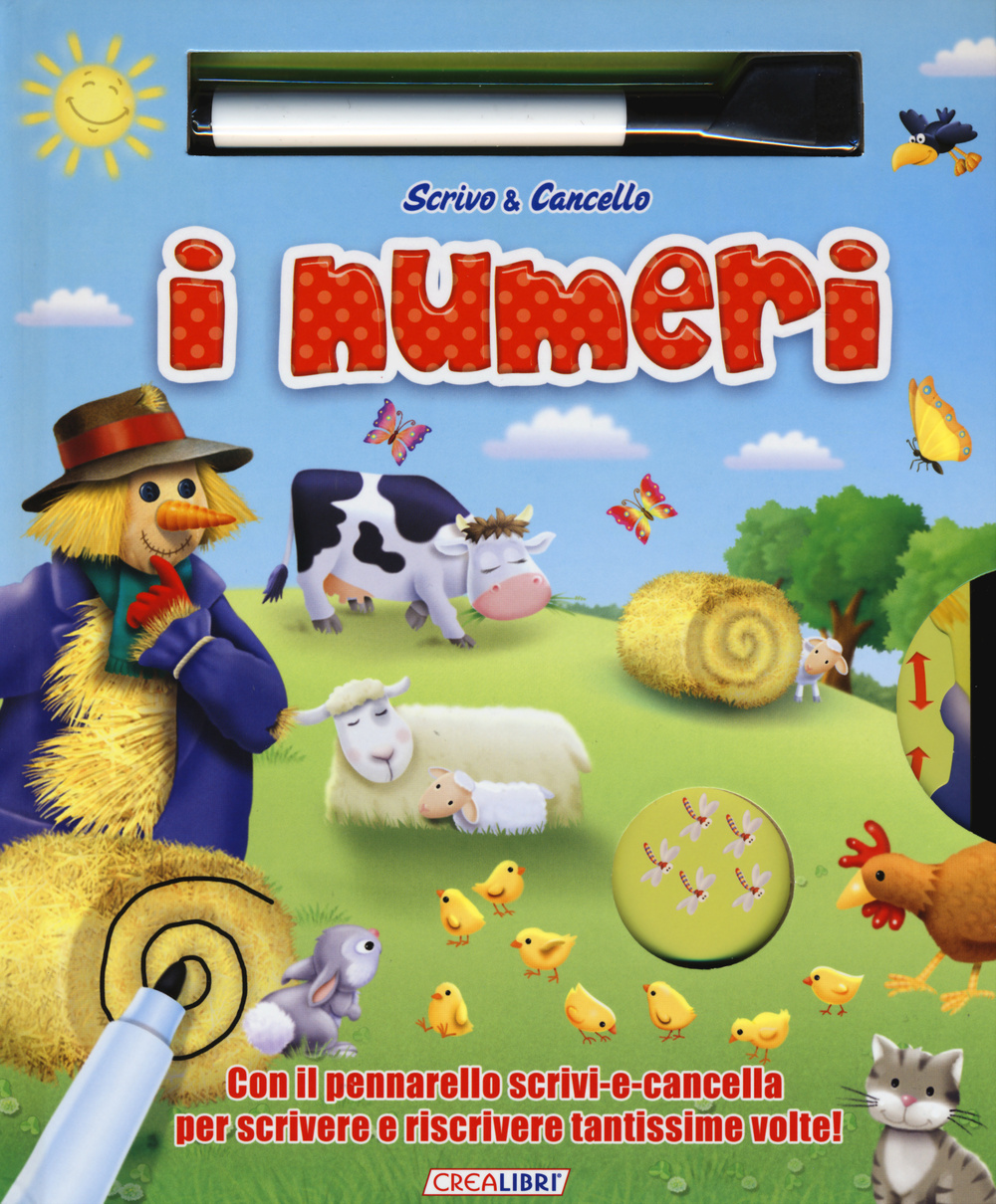 I numeri. Scrivo & cancello. Ediz. illustrata. Con gadget