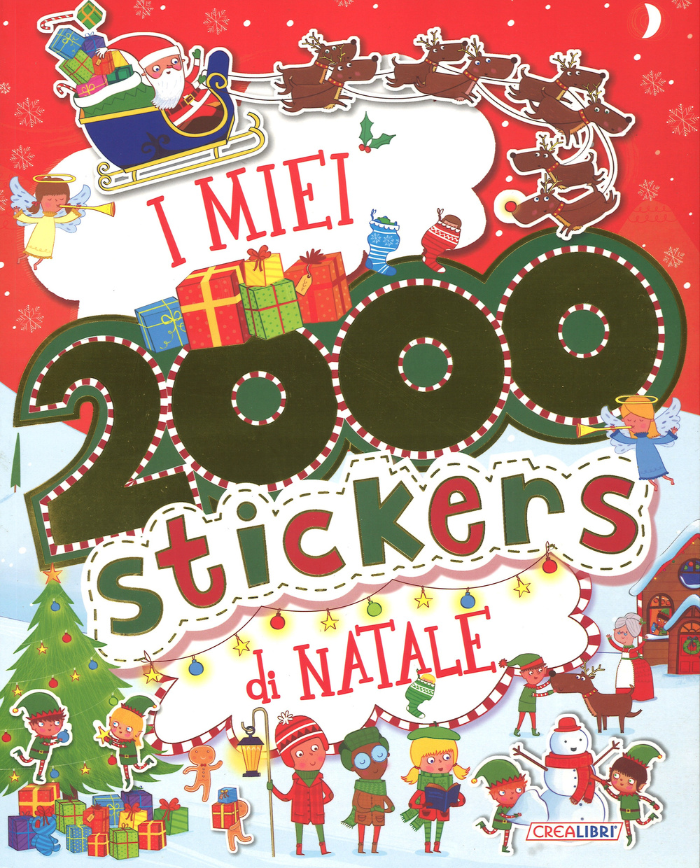 I miei 2000 stickers di Natale. Con adesivi. Ediz. illustrata