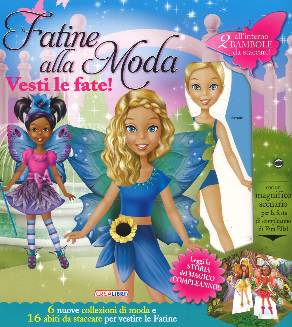 Fatine alla moda. Vesti le fate! Con adesivi. Ediz. a colori