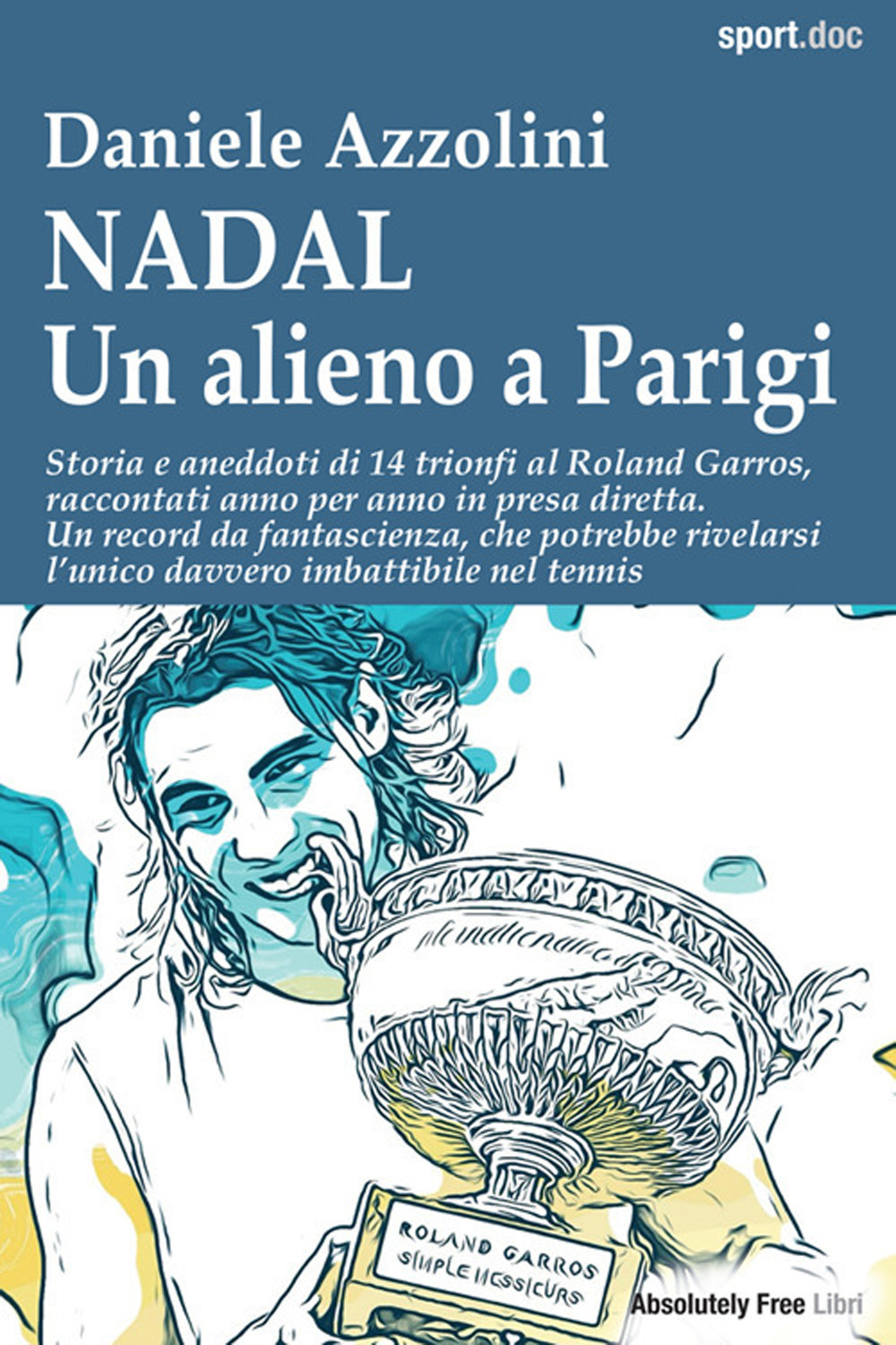 Nadal. Un alieno a Parigi. Storia e aneddoti di 14 trionfi al Roland Garros, raccontati anno per anno in presa diretta. Un record da fantascienza, che potrebbe rivelarsi l'unico davvero imbattibile nel tennis