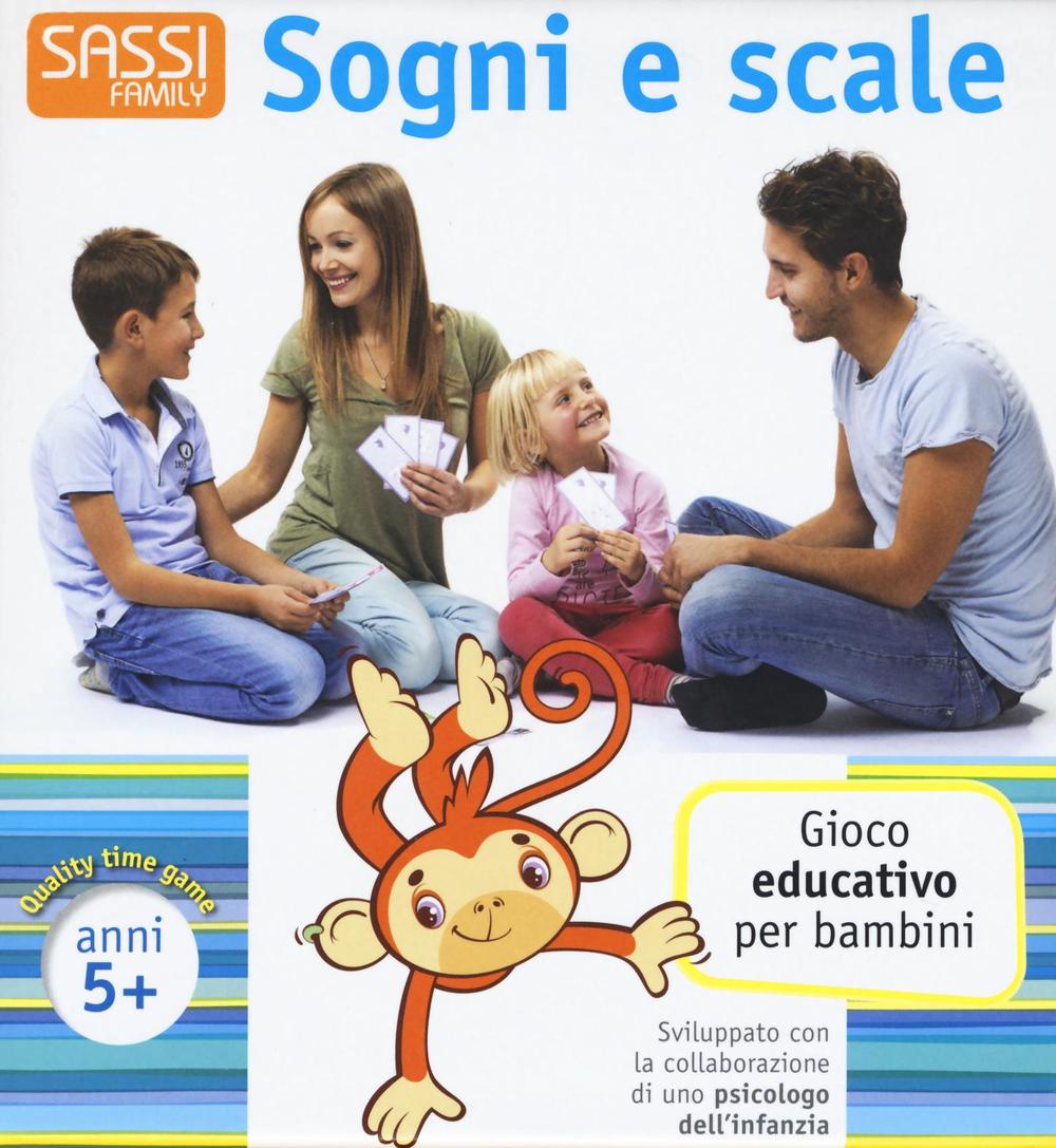 Sogni e scale. Gioco educativo per bambini. Libro puzzle. Ediz. illustrata. Con gadget