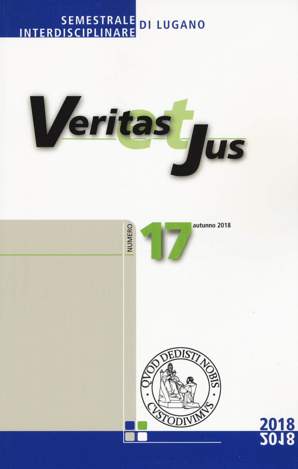 Veritas et Jus (2018). Vol. 17