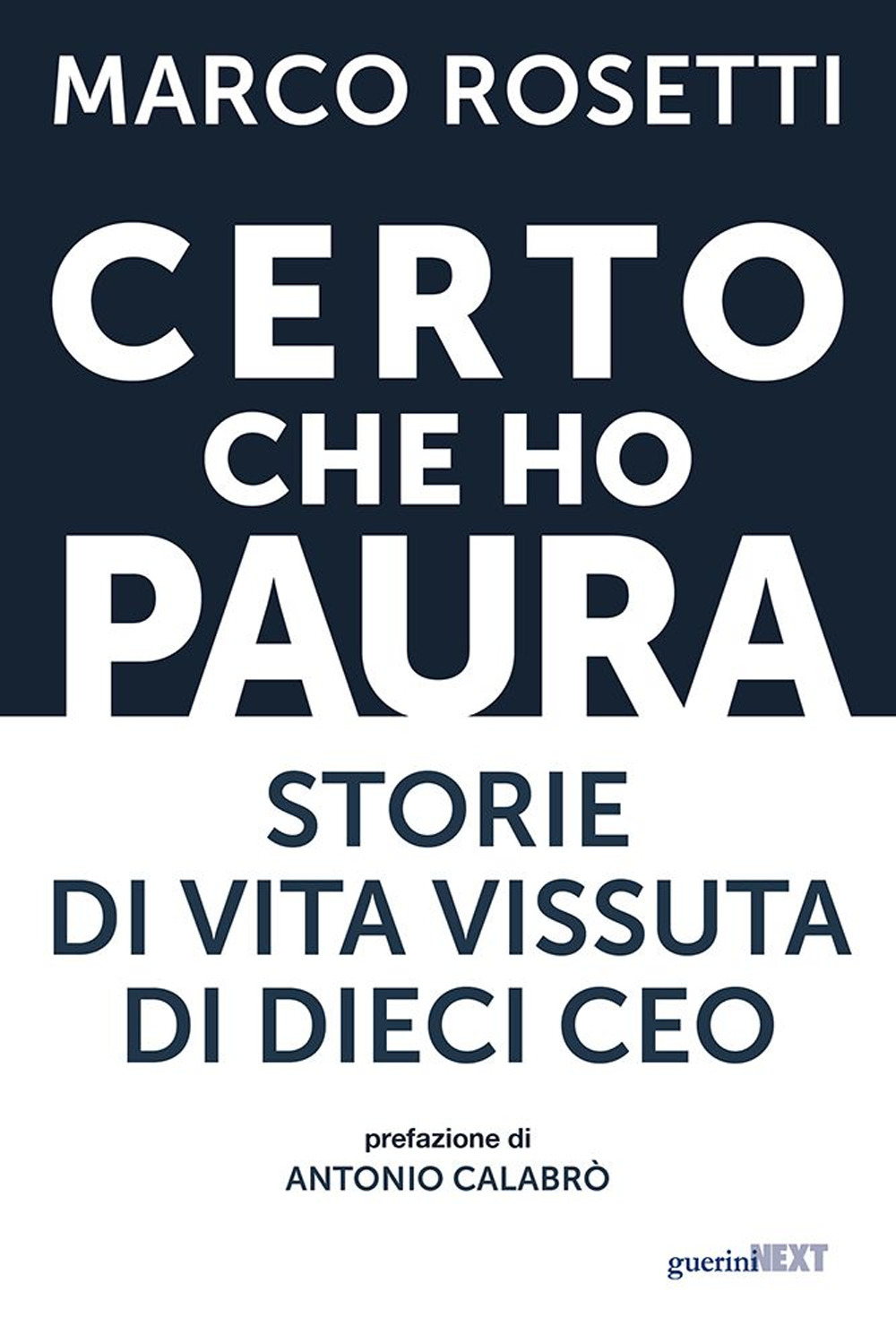 Certo che ho paura. Storie di vita vissuta di dieci CEO