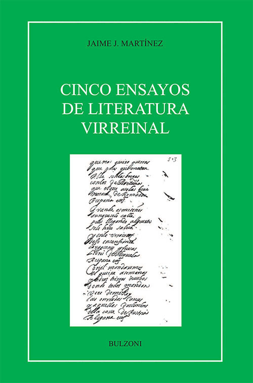 Cinco ensayos de literatura wirreinal