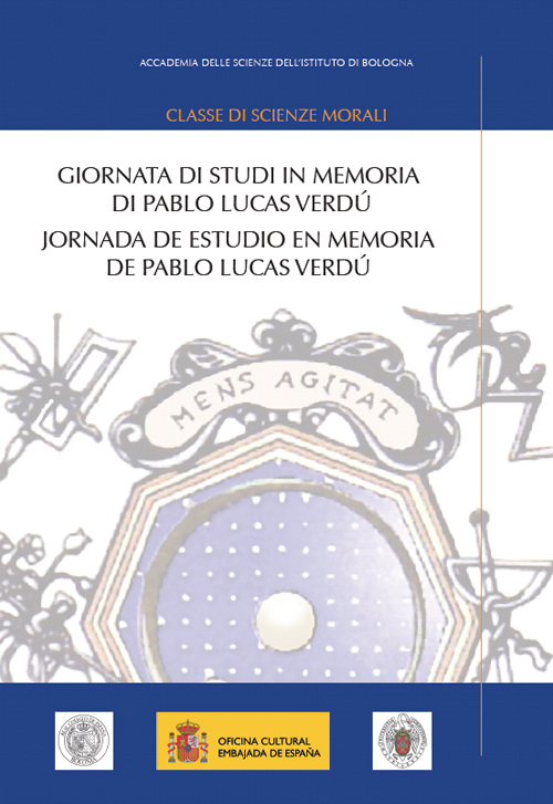 Giornata di studi in memoria di Pablo Lucas Verdù-Jornada de estudio en memoria de Pablo Lucas Verdù. Ediz. bilingue