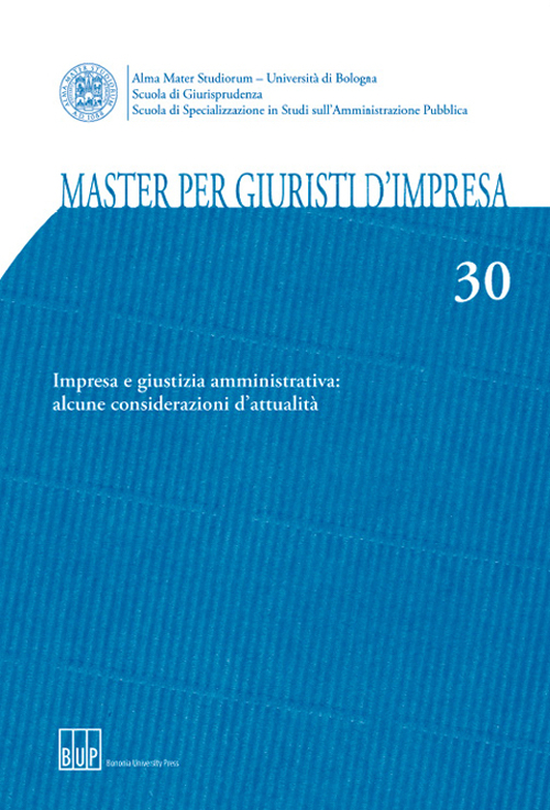 Master per giuristi d'impresa. Vol. 30