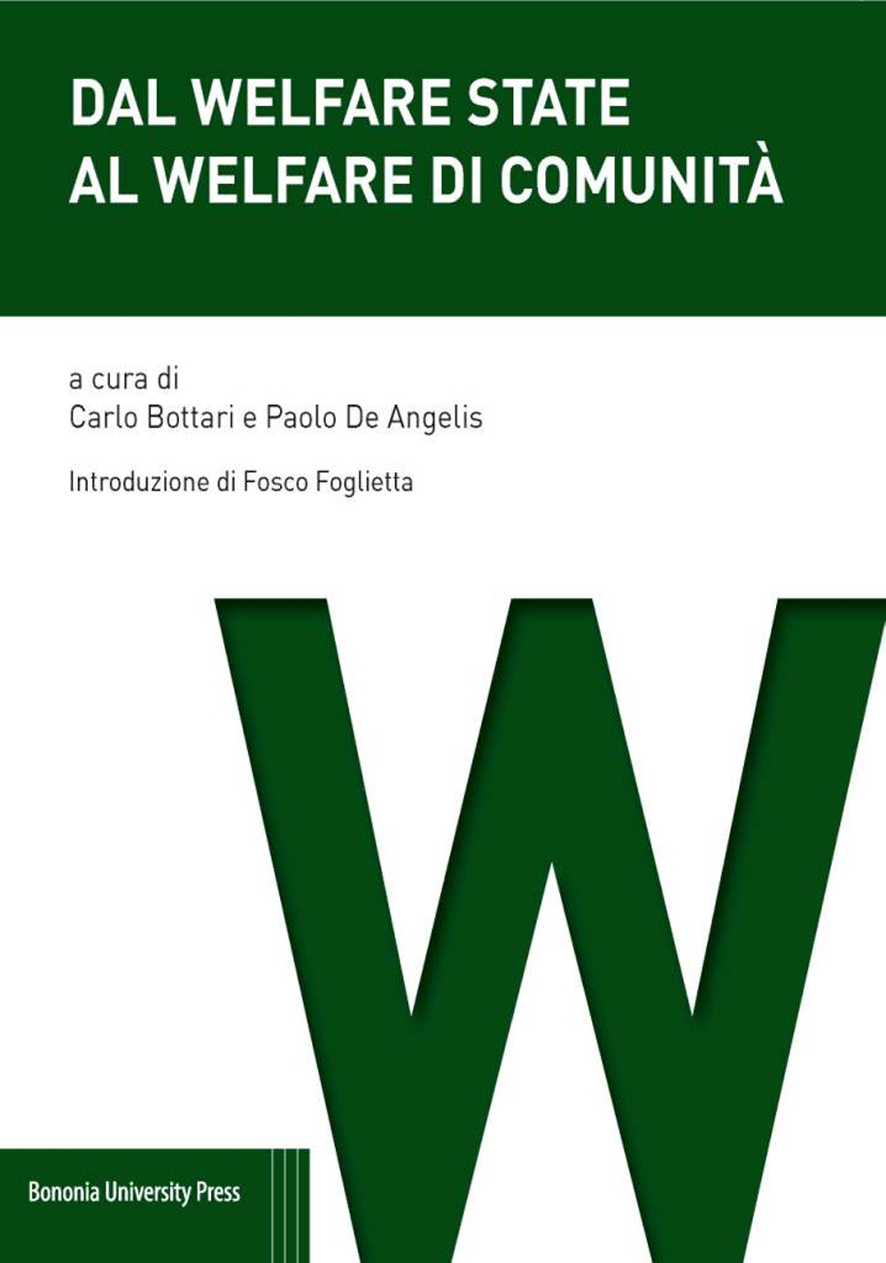 Dal Welfare State al welfare di comunità