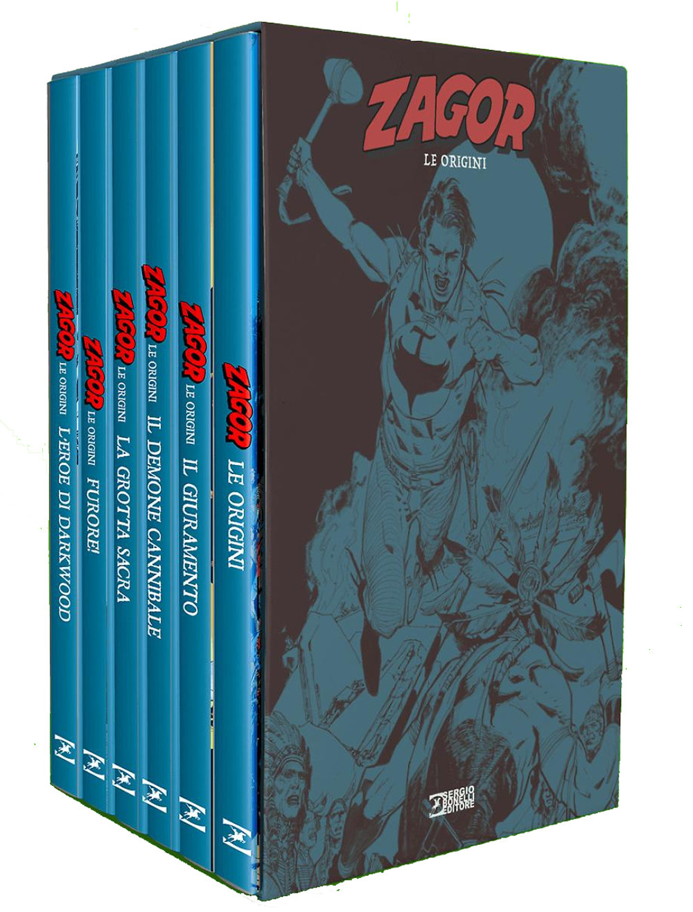 Zagor. Le origini. Cofanetto