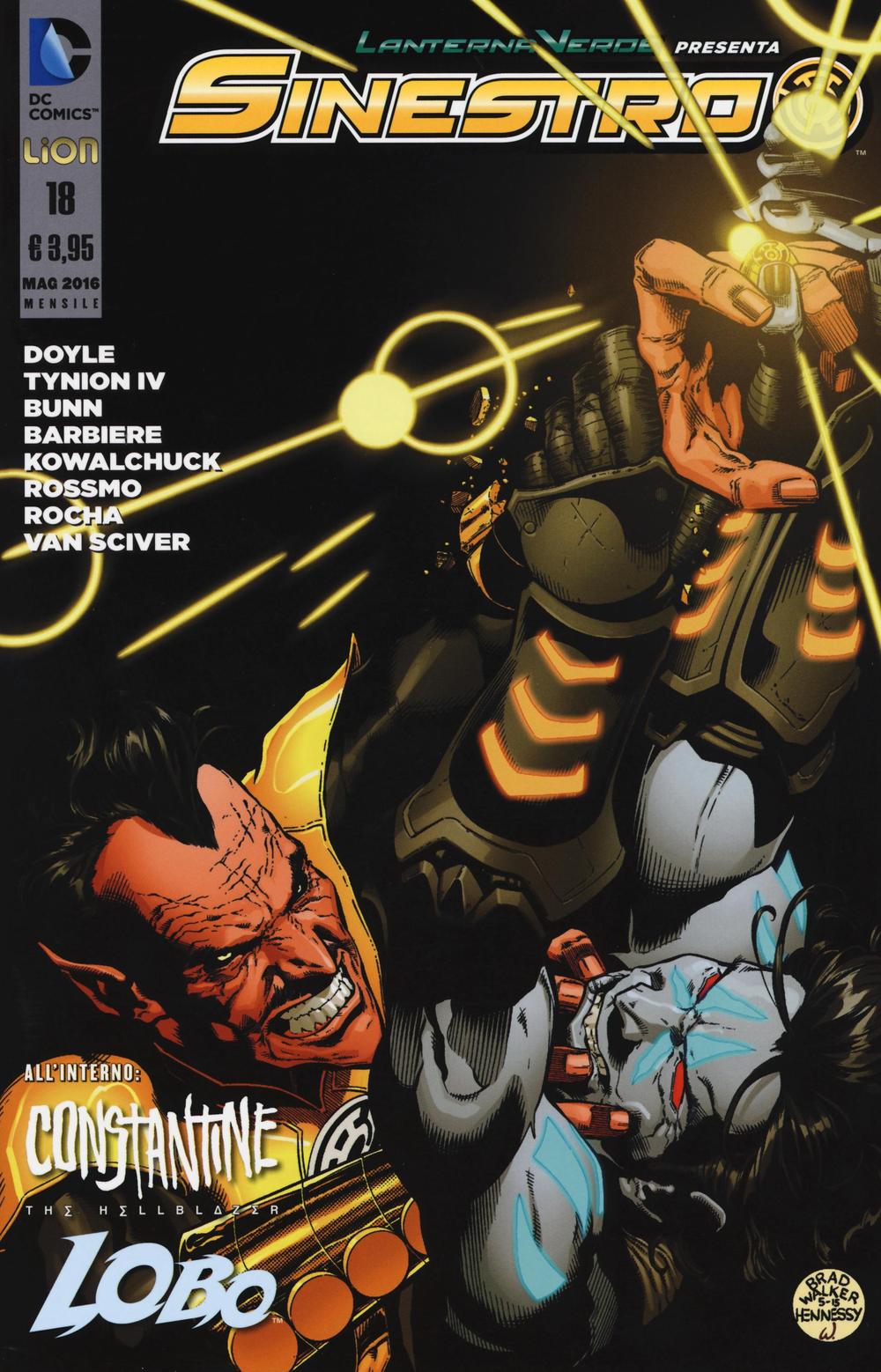 Lanterna verde presenta: Sinestro. Vol. 18