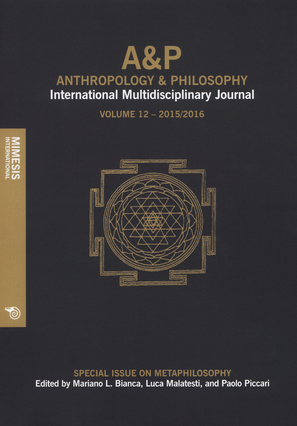 A&P. Anthropology and philosophy. International multidisciplinary journal (2017). Vol. 12