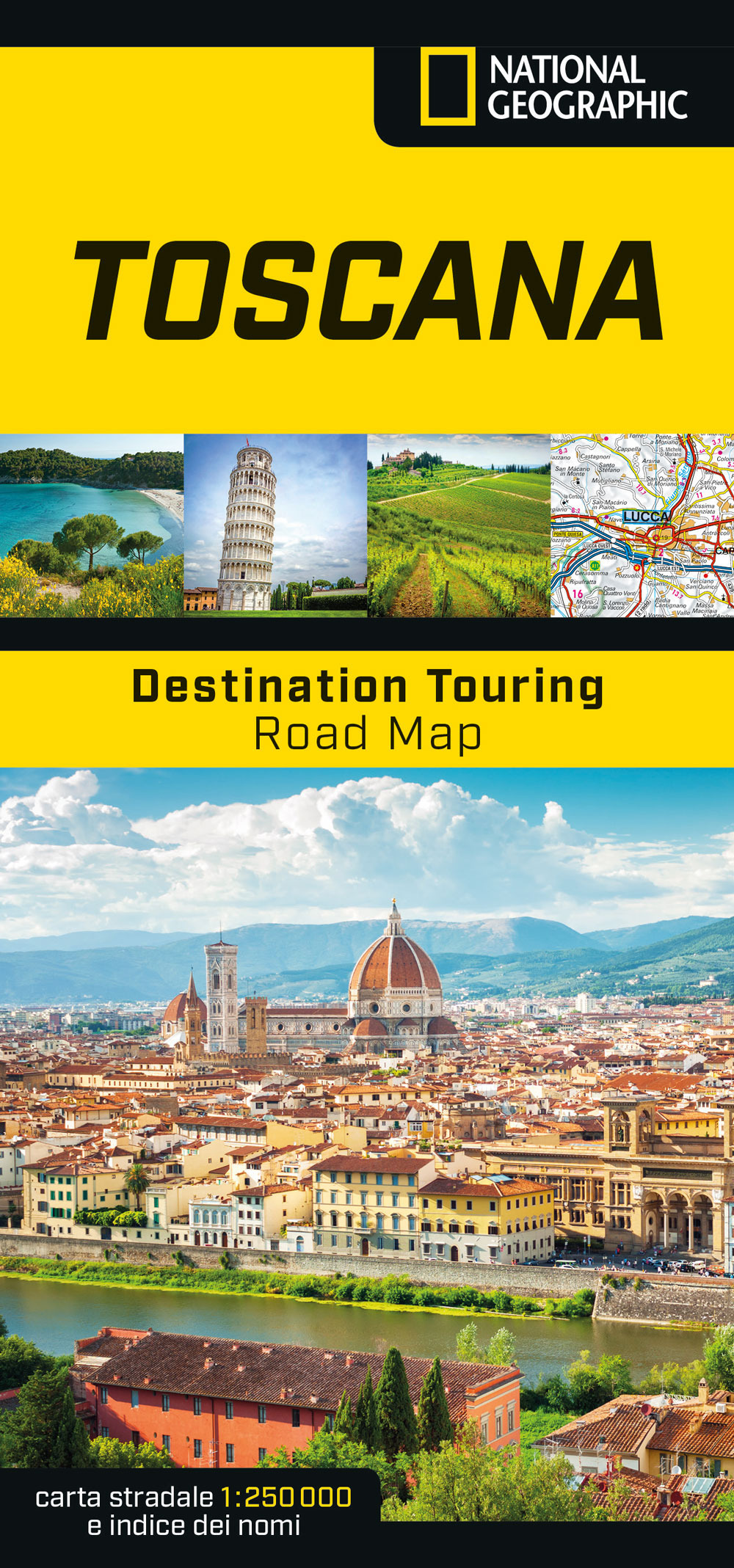 Toscana. Road Map. Destination Touring 1:250.000