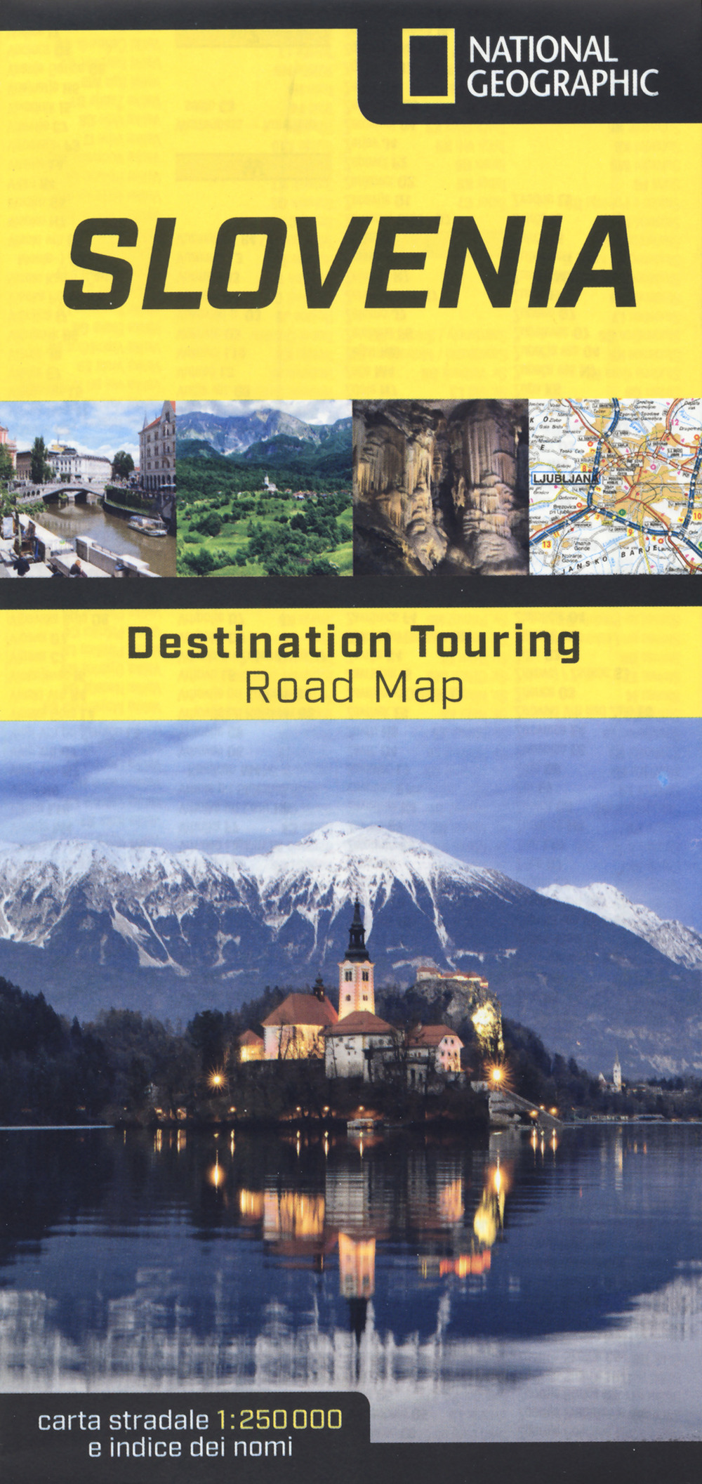 Slovenia. Road Map. Destination Touring 1:250.000